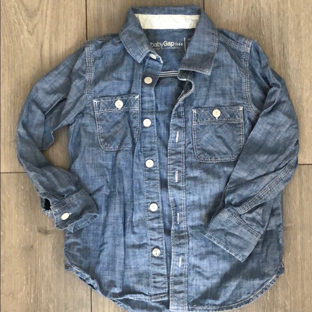 baby Gap Chambray button down